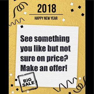 All items can be negotiated